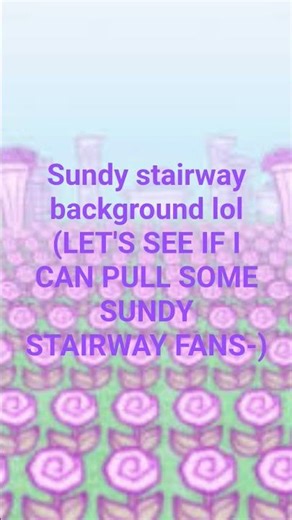 Sundy stairway background