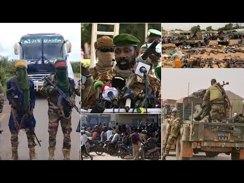 🇲🇱Affrontements intenses dans le nord de Bamako, la capitale du Mali.-Un hélicoptère malien/russe...
