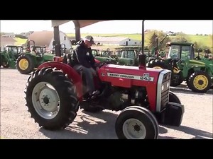 1999 MF 243 Tractor For Sale by Mast Tractor! Sharp!