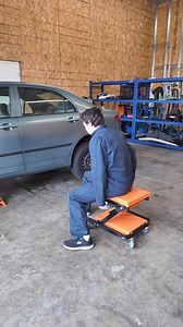 No more uncomfortable repairs with the Pro-Lift Foldable Creeper (C-9100)! 🔧 This 2-in-1 adjustable creeper quickly converts from a creeper to a seat, making it perfect for any auto maintenance task. With its foldable design, you can store it easily, while the cushioned headrest adds extra comfort. 🚗 Available now at GoProLift.com, Amazon, Home Depot, Walmart, and more! | ProLift