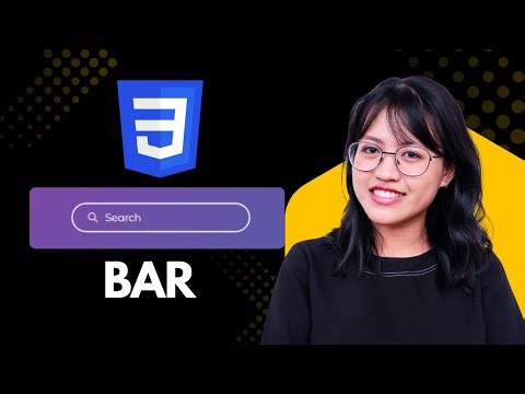 Build a Modern Search Bar with HTML & CSS | Responsive & Clean Design Tutorial for Beginners