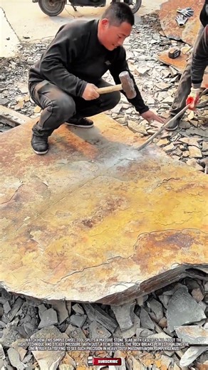 The Best Hand Tool for Splitting Natural Stone