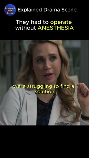 They had to operate without anesthesia | Explained Drama Scene | #shorts #commentary #foryou