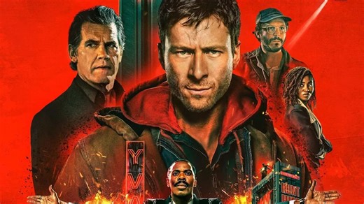 Review: 'The Running Man's electric action bogged down by heavy-handed writing