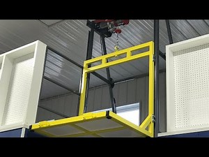 ATTIC LIFT GARAGE WORKSHOP MEZZANINE STORAGE WIRELESS SYSTEM.