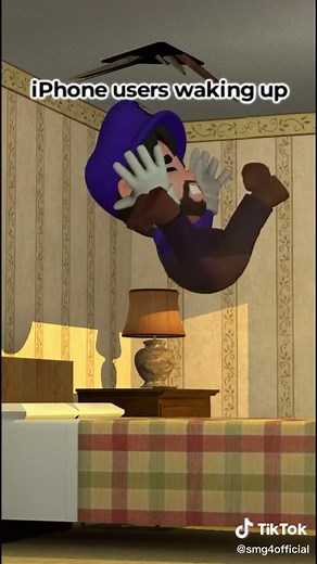 Android users waking up vs. iPhone #smg4 #smg4memes #fyp #gmod #gmodmemes #memes #funny