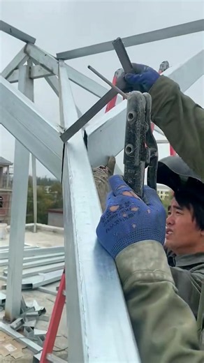 ☀🏗 Galvanized Steel Solar Panel Mounting Frame Installation Process