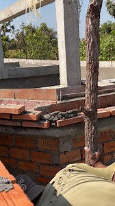 11K views · 195 reactions | The Most Accurate Technique Of Building Porch Columns With Bricks And Cement - Traditional Skills | Creative Handmades Ideas Diy | Facebook