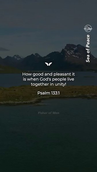 Living in Unity | Psalm 133:1 Daily Bible Verse