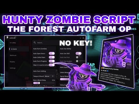 [🎃💀Reaper] Hunty Zombie Script Pastebin The Best AutoFarm For New UPD | AutoDodge Attacks 100% Win💯