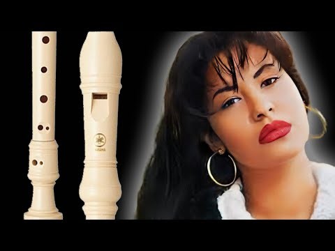 Como la Flor - Selena - Fácil - Flauta Tutorial - Notas Musicales
