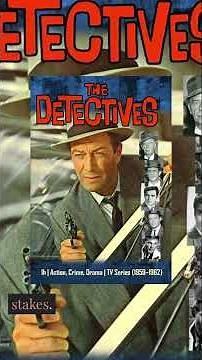 The Detectives (1959–1962) – Robert Taylor’s Underrated Crime Classic | Series Review#TheDetectives#