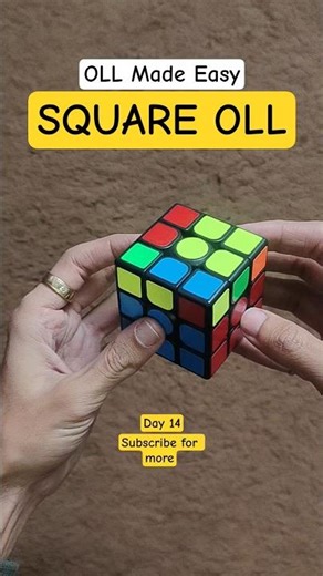 OLL #14 (SQUARE OLL) | Daily OLL Series