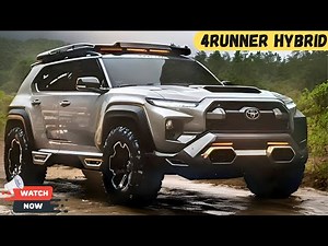 ALL NEW 2025 Toyota 4Runner Hybrid Revealed - First Look, Interior & Exterior Details!