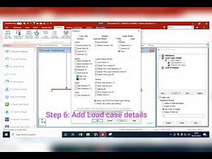 #STAAD. Pro CONNECT edition V22-tutorial for beginners.Civil Engineering Structural Model of beam