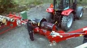 Palax KS35S Joystick Firewood Processor! | Extreme Machines