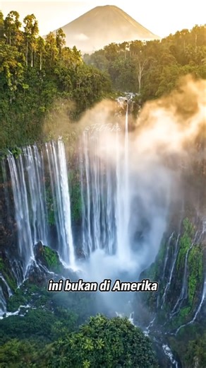 Niagara Versi Indonesia? Keren Banget! 🌊🇮🇩 #FaktaUnik #Shorts