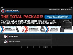 Tech Tip: How to Register Your Max4 Scan Tool