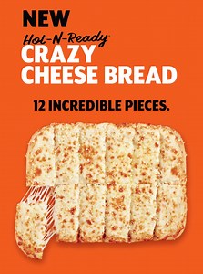 Cheesy. Cheesier. Cheesiest. This is the Little Caesars Crazy Cheese Bread! Crazy Cheese. Crazy Price! Only $700! #HotandReady #LittleCaesarsJa #CrazyCheeseBread | Little Caesars
