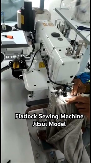 Industrial Flatlock Silai Machine JITSUI Company #garmentmanufacturing #sewing #machine #ytshorts