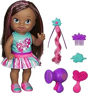 Baby Alive Play 'n Style Christina Doll (African American)