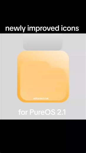 New Icons for PureOS 2.1: A Fresh Look