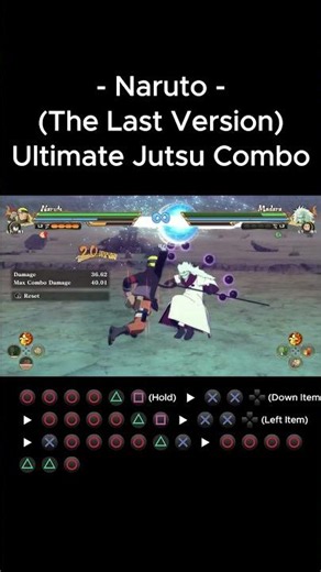 Naruto(The Last Version) Ultimate Jutsu Combo