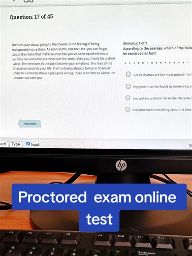 Proctored exam online test#nursesoftiktok #proctoredexam #teas #nursing #2026