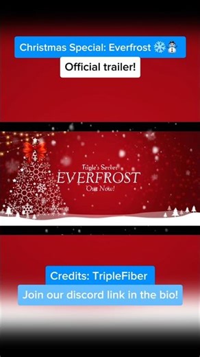 Christmas Special: Everfrost! 🎄 #minecraft #aternos #adventure #memes #triplesserver