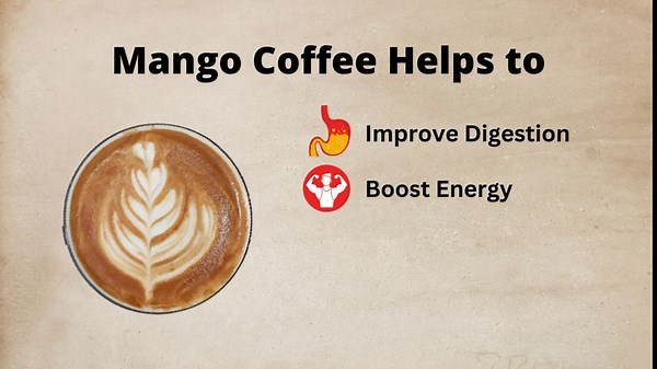 TEACURRY Mango Flavor Coffee (50 Grams, 50 Cups) - Tasty Fusion of Mango and Coffee Packed with Antioxidants Benefits