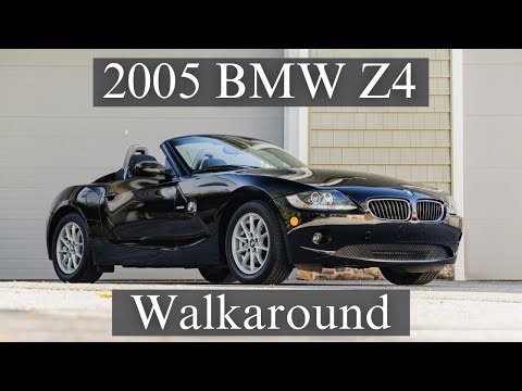 2005 BMW Z4 2.5i Roadster Walk-Around | Low-Mileage Manual Convertible