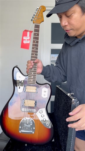 10K views · 243 reactions | Fender Kurt Cobain (Nirvana) Jaguar. Guitar No.835 #crispremiumguitars #cpgjapan | Cris Premium Guitars | Facebook