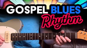 Gospel blues rhythm ideas for guitar - #guitarlessons #guitartutorial | ActiveMelody Guitar Lessons