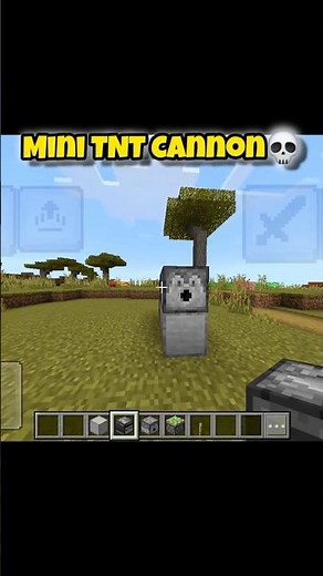 Minecraft: Best TNT Cannon#minecraft #short🥰