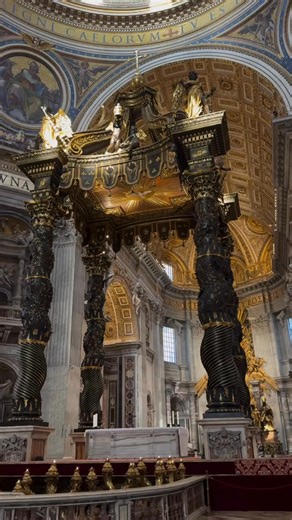 1.9K views · 48 reactions | Inside St. Peter’s Basilica, you’ll find...