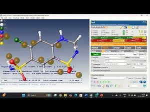 using olex2 to create structure of molecules