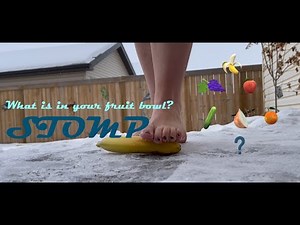 Winter Stomp - What is in your fruit bowl?
