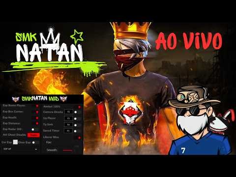 🔴HACK no FREEFIRE AO VIVO🔴UPANDO INSCRITOS COM MOD MENU GRÁTIS ?🔴