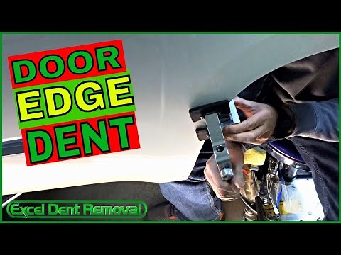 Door Edge Dent Repair - Using the Edge Jack Tool to Remove Door Dent