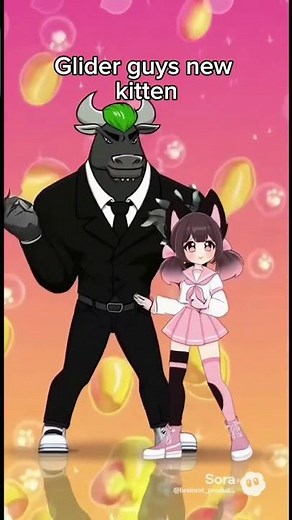 Glider guy and Meowbah ‪@GliderGuy‬ #animation #commentary #meowbah #brainrot #viral