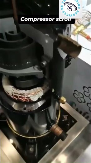 Scroll Compressor Internal Working Video