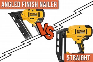 Angled Finish Nailer VS Straight: 5 Main Differences