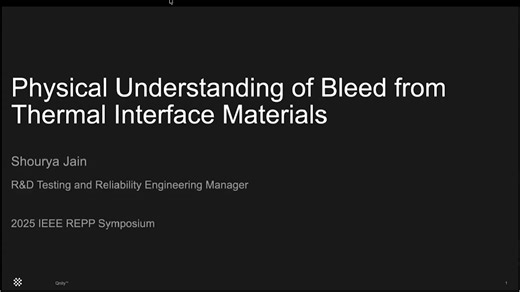 Physical Understanding of Bleed from Thermal Interfaces
