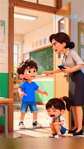 "She Cut in Line… And Got Caught by the Teacher! 😱"