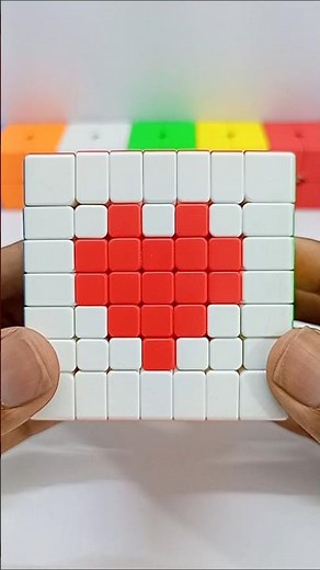How to Make a HEART Pattern on a Rubik’s Cube ❤️ | Easy Tutorial!