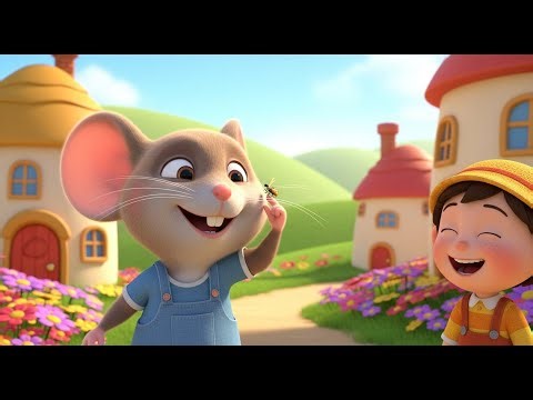 The Mouse Who Rode a Motorcycle | Fun Adventure Song for Kids and Toddlers