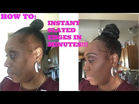 How To: Make Instant SLAYED Edges in Minutes