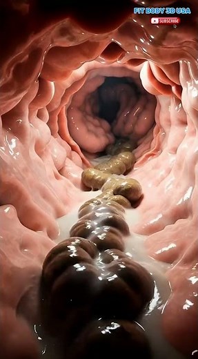 Ultra-Realistic Colon Journey | Medically Accurate Internal Animation