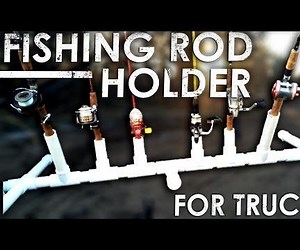 PVC Pipe Fishing Rod Holder for Your Truck
