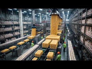 Inside the Cup Noodles Factory How Nissin Produces BILLIONS of Noodles — Full Process Revealed!